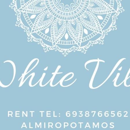 White Villa In Olive Trees And Seaview To Panagia Almiropótamos 외부 사진