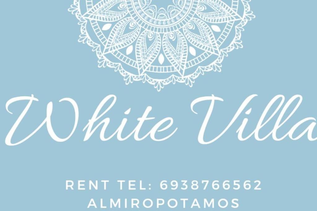 White Villa In Olive Trees And Seaview To Panagia Almiropótamos 외부 사진