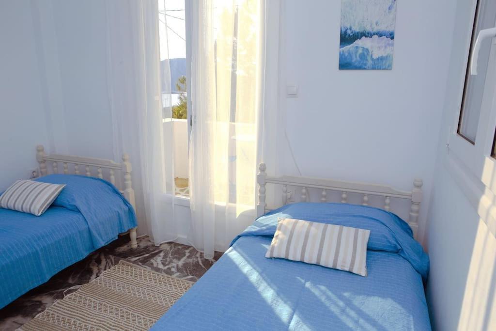 White Villa In Olive Trees And Seaview To Panagia Almiropótamos 외부 사진
