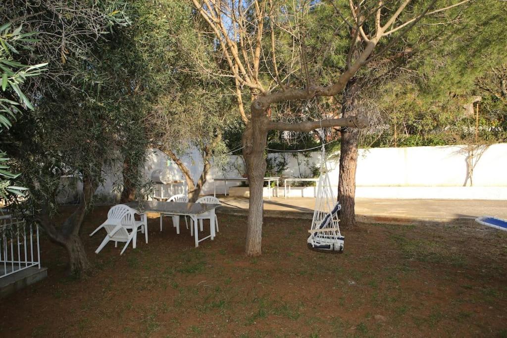 White Villa In Olive Trees And Seaview To Panagia Almiropótamos 외부 사진