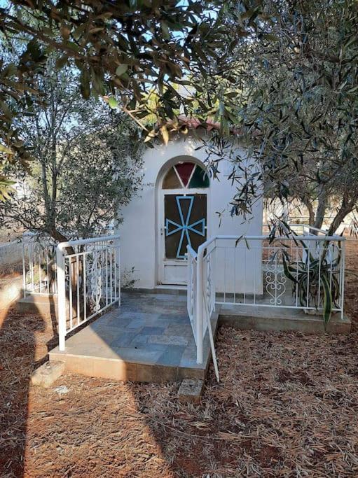 White Villa In Olive Trees And Seaview To Panagia Almiropótamos 외부 사진