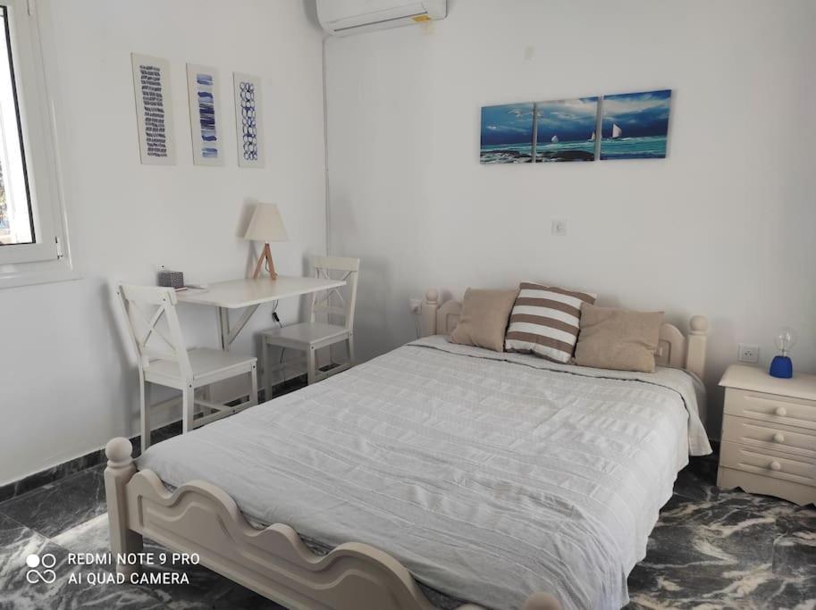 White Villa In Olive Trees And Seaview To Panagia Almiropótamos 외부 사진